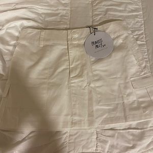 Princess Polly Jameson Mini skirt white